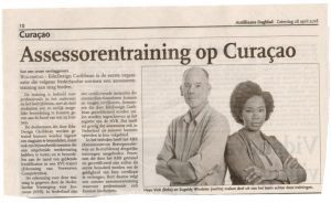 Assessorentraining op Curaçao