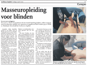 Masseursopleiding voor blinden