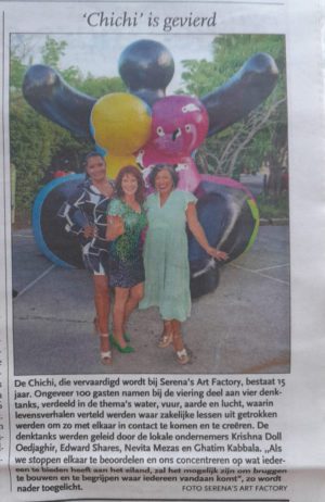 Chichi 15 jaar gevierd