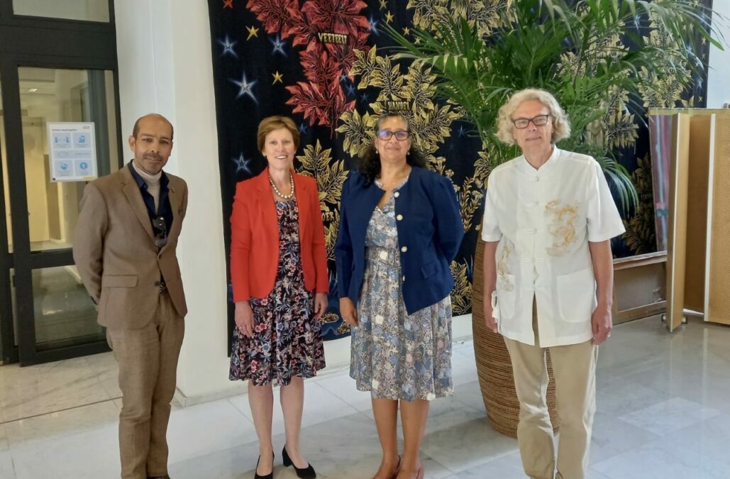 Tweet inzake bezoek delegatie SER-Curacao aan SER-Nederland