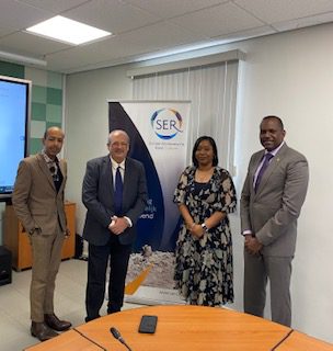 President of Parliament of Curaçao meets with SER