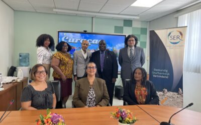 Acting resident coordinator UN on courtesy visit at SER Curaçao