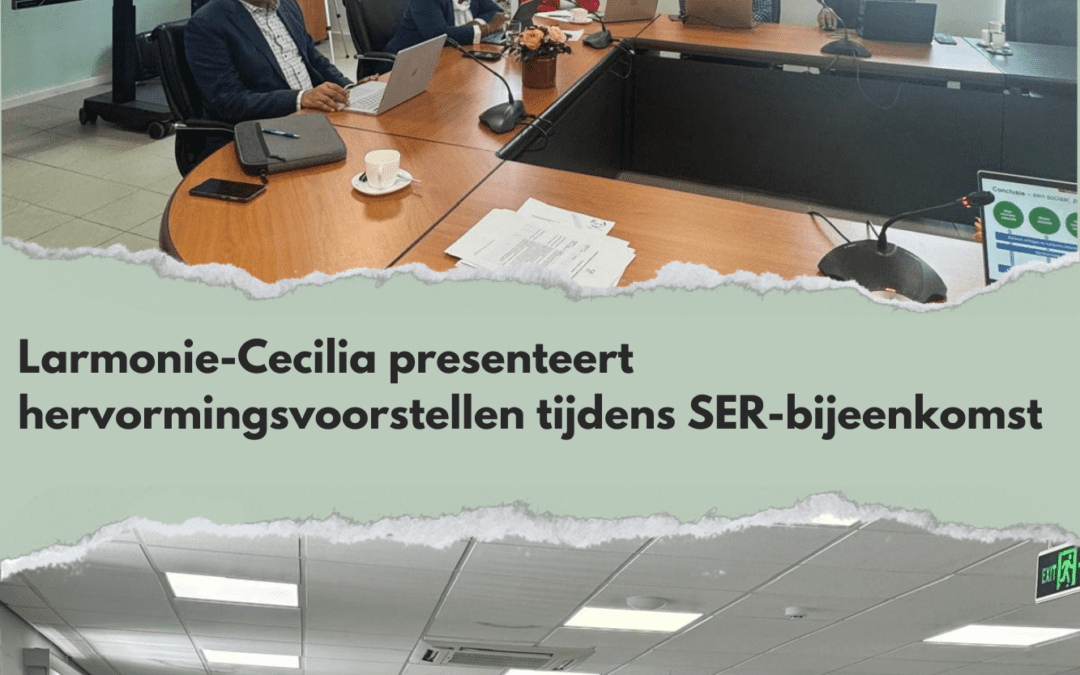 Larmonie-Cecilia presenteert hervormingsvoorstellen tijdens SER-bijeenkomst