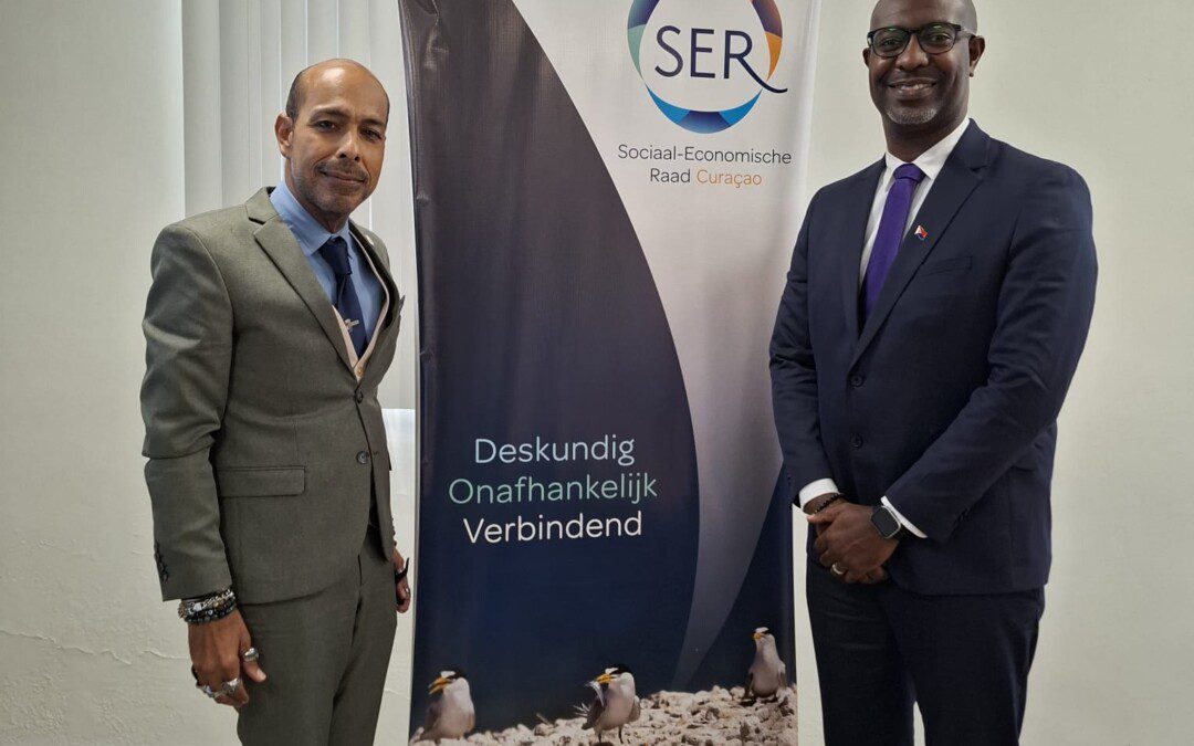 New chairman of SER Sint Maarten visits SER Curaçao